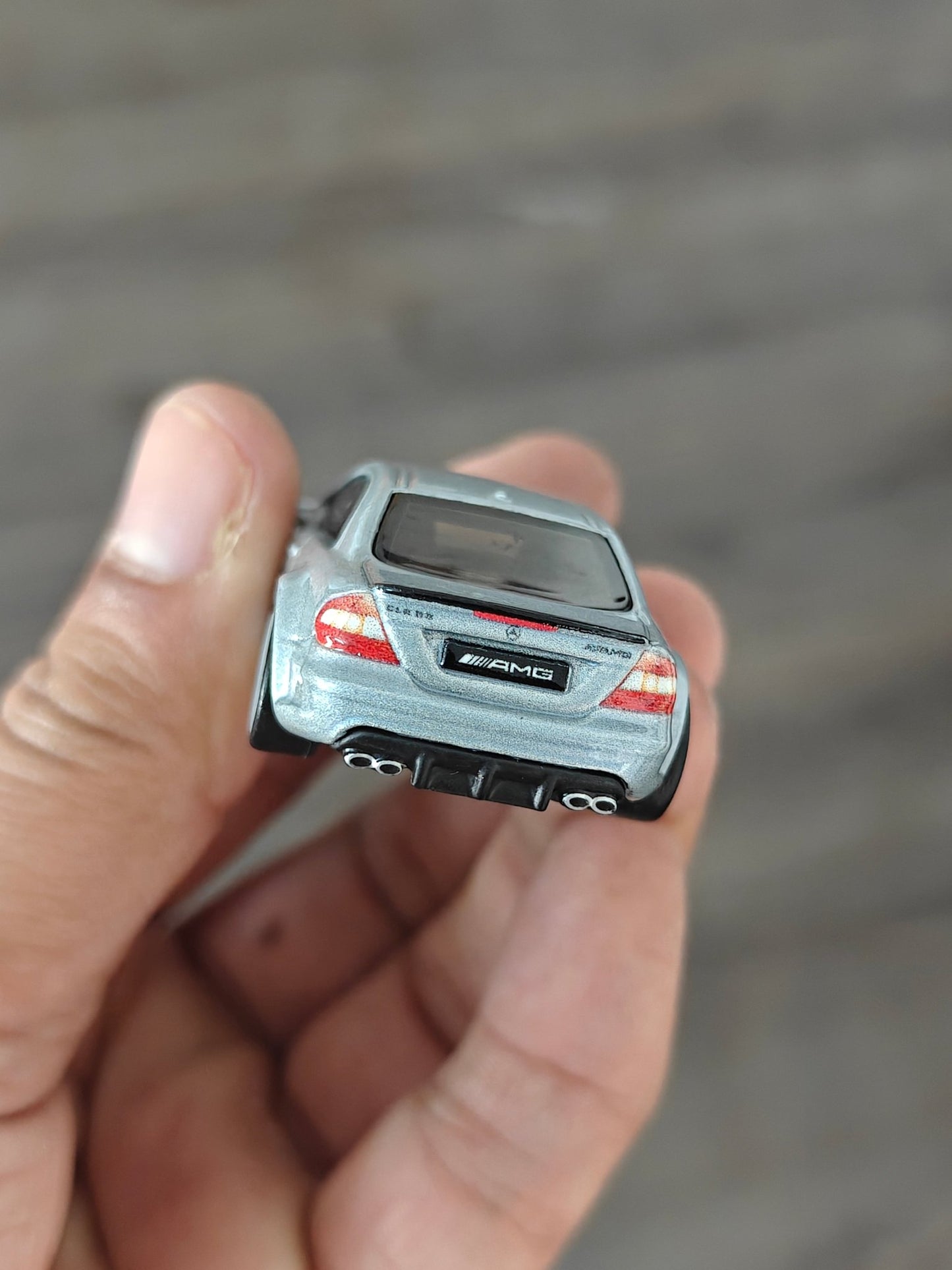 Premium Hot Wheels 2008 Mercedes - Benz CLK 63 AMG (Uncarded - New) - Kinder Logs