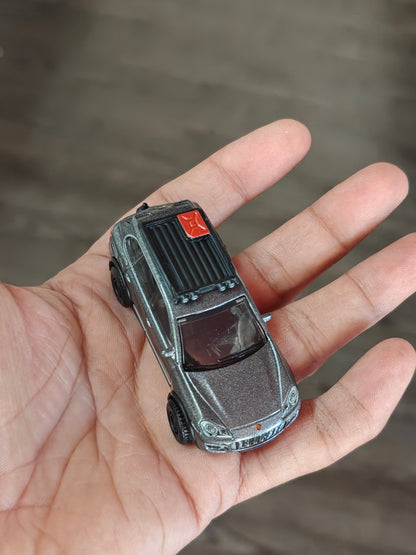 Premium Hot Wheels 2008 Porsche Cayenne With Rally Trailer (Uncarded - New) - Kinder Logs