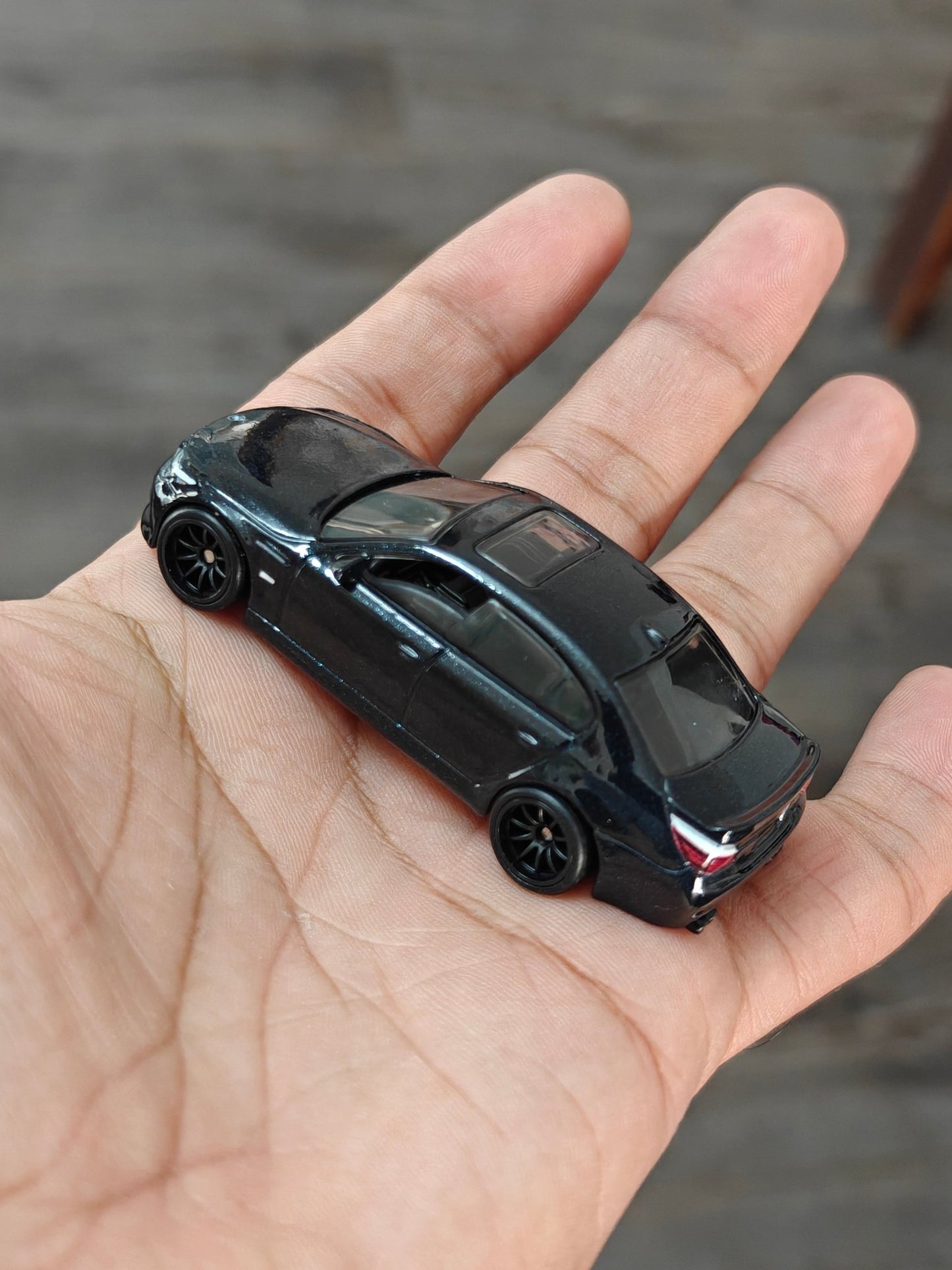 Premium Hot Wheels 2010 BMW M5 - Black (Uncarded - New) - Kinder Logs