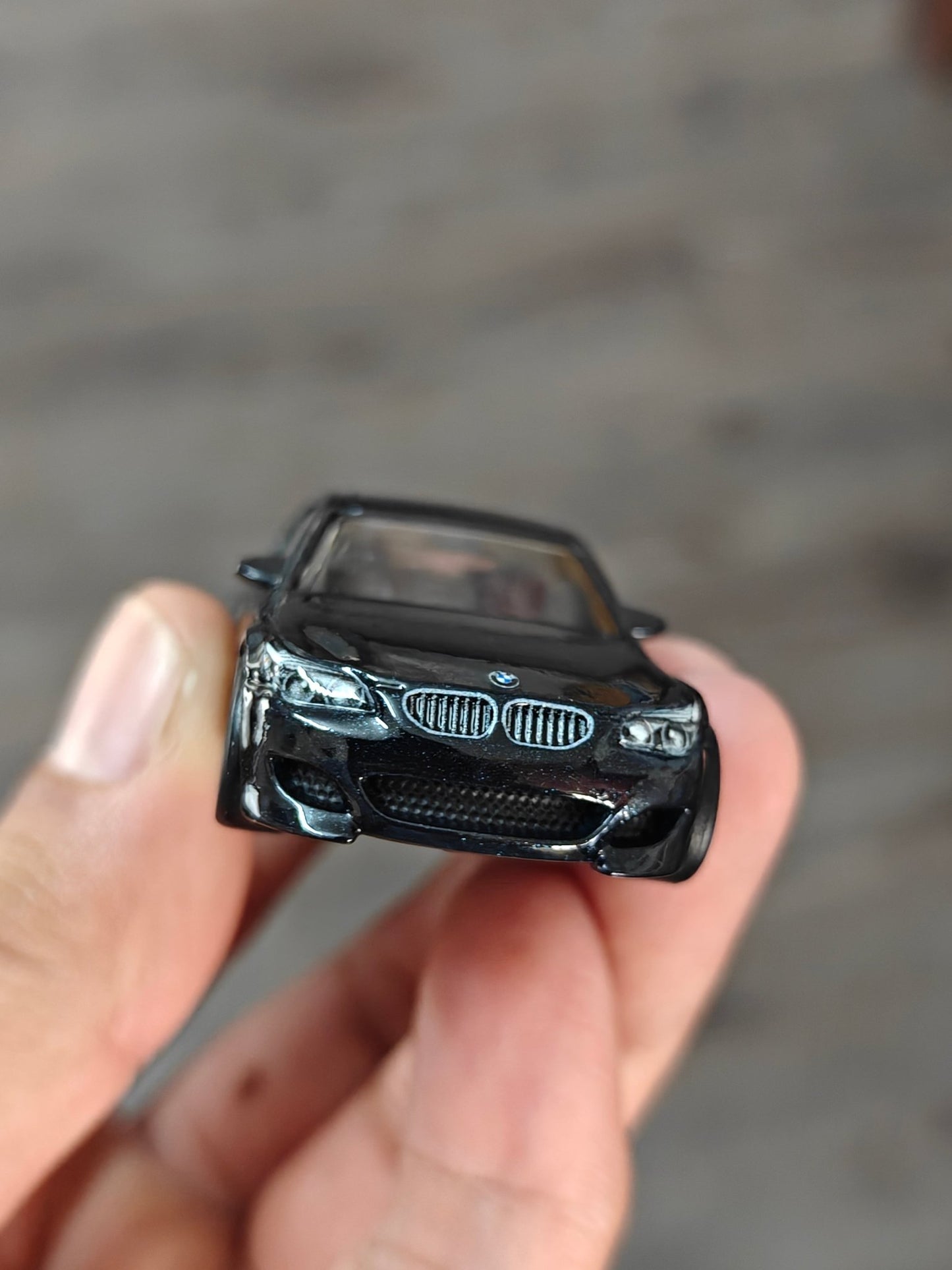 Premium Hot Wheels 2010 BMW M5 - Black (Uncarded - New) - Kinder Logs