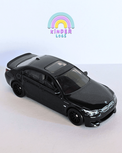 Premium Hot Wheels 2010 BMW M5 - Black (Uncarded - New) - Kinder Logs