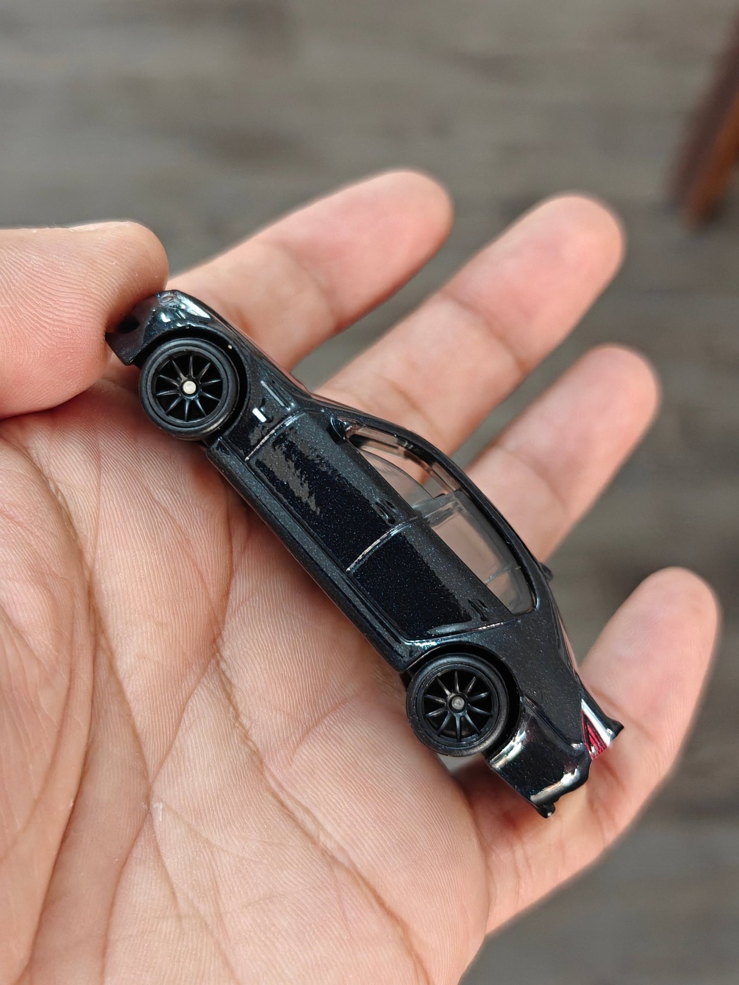Premium Hot Wheels 2010 BMW M5 - Black (Uncarded - New) - Kinder Logs