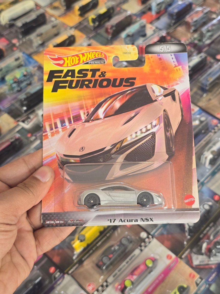 Premium Hot Wheels 2017 Acura NSX - Fast And Furious (Imported) - Kinder Logs