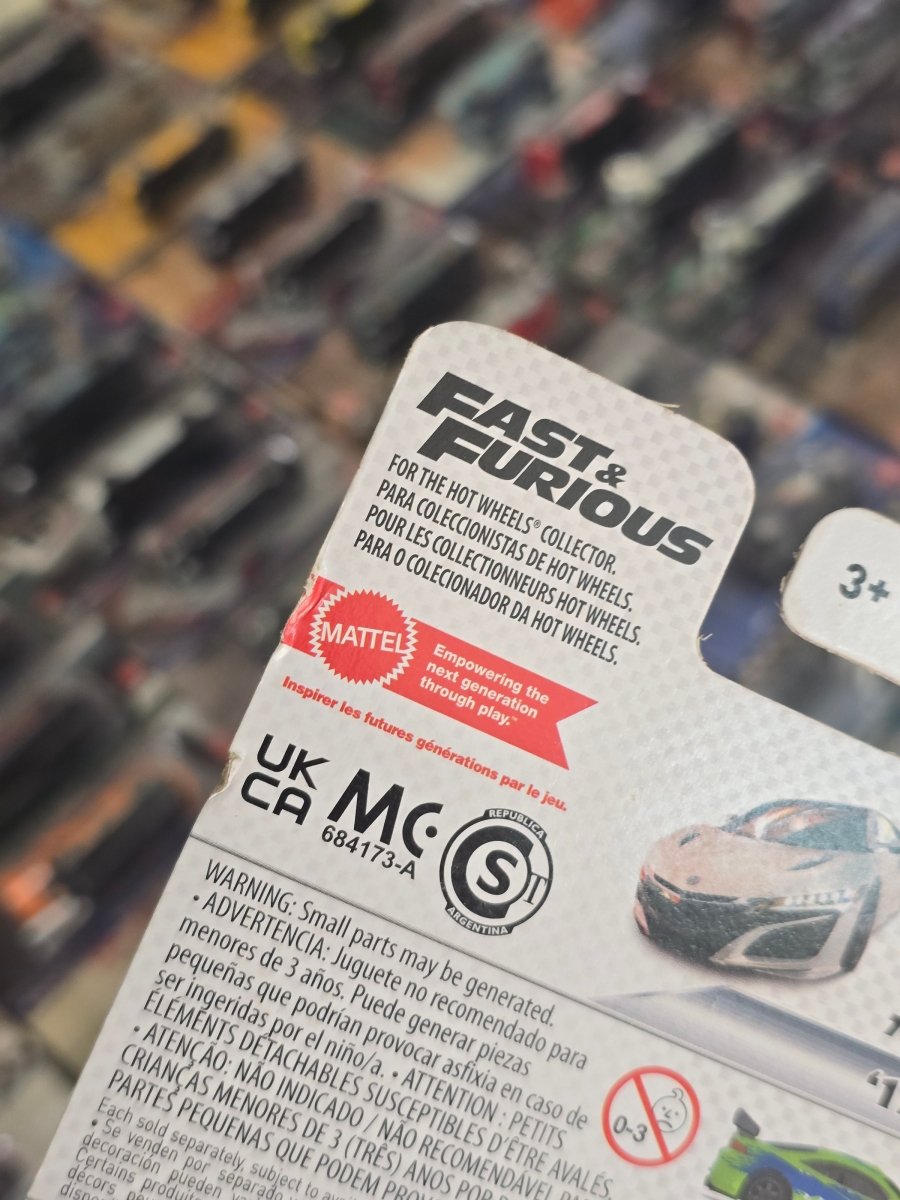Premium Hot Wheels 2017 Acura NSX - Fast And Furious (Imported) - Kinder Logs