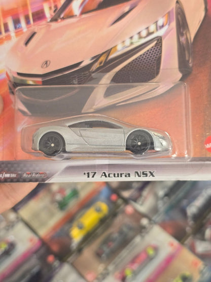 Premium Hot Wheels 2017 Acura NSX - Fast And Furious (Imported) - Kinder Logs