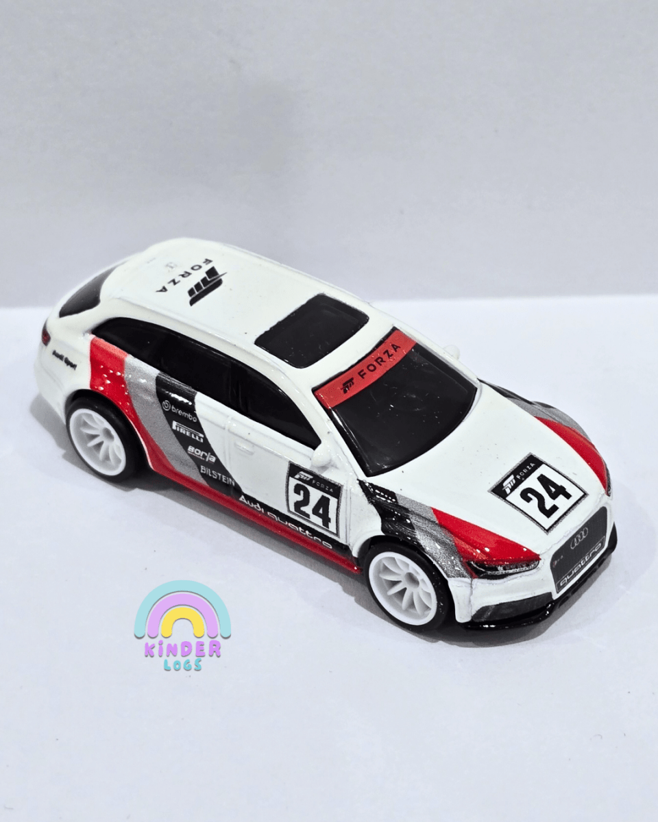 Premium Hot Wheels 2017 Audi RS6 Avant - Forza (Uncarded) - Kinder Logs