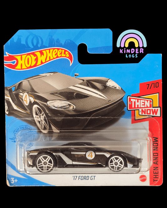Premium Hot Wheels 2017 Ford GT 4 (Imported Short Card) - Kinder Logs