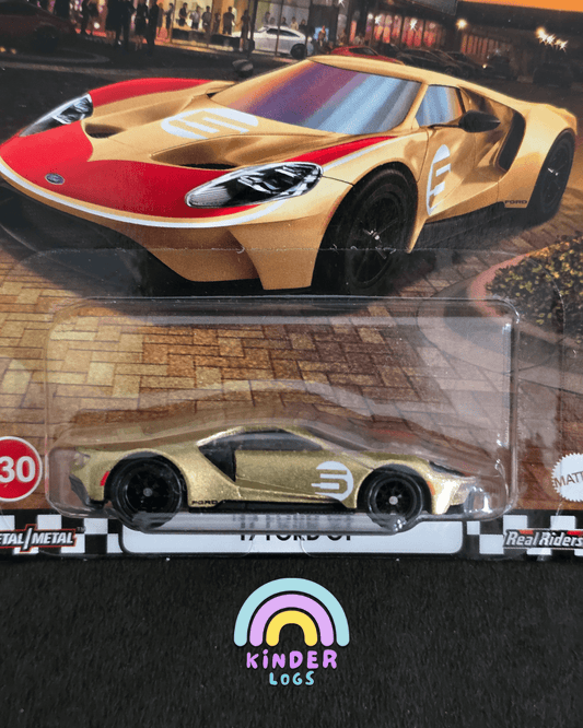 Premium Hot Wheels 2017 Ford GT - Boulevard 130 (Imported) - Kinder Logs
