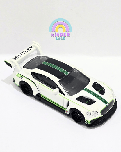 Premium Hot Wheels 2018 Bentley Continental GT3 (Uncarded) - Kinder Logs
