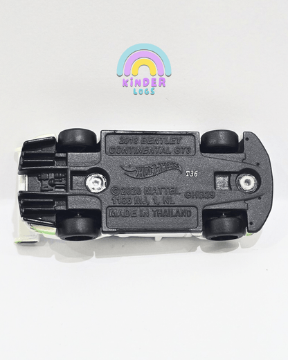 Premium Hot Wheels 2018 Bentley Continental GT3 (Uncarded) - Kinder Logs