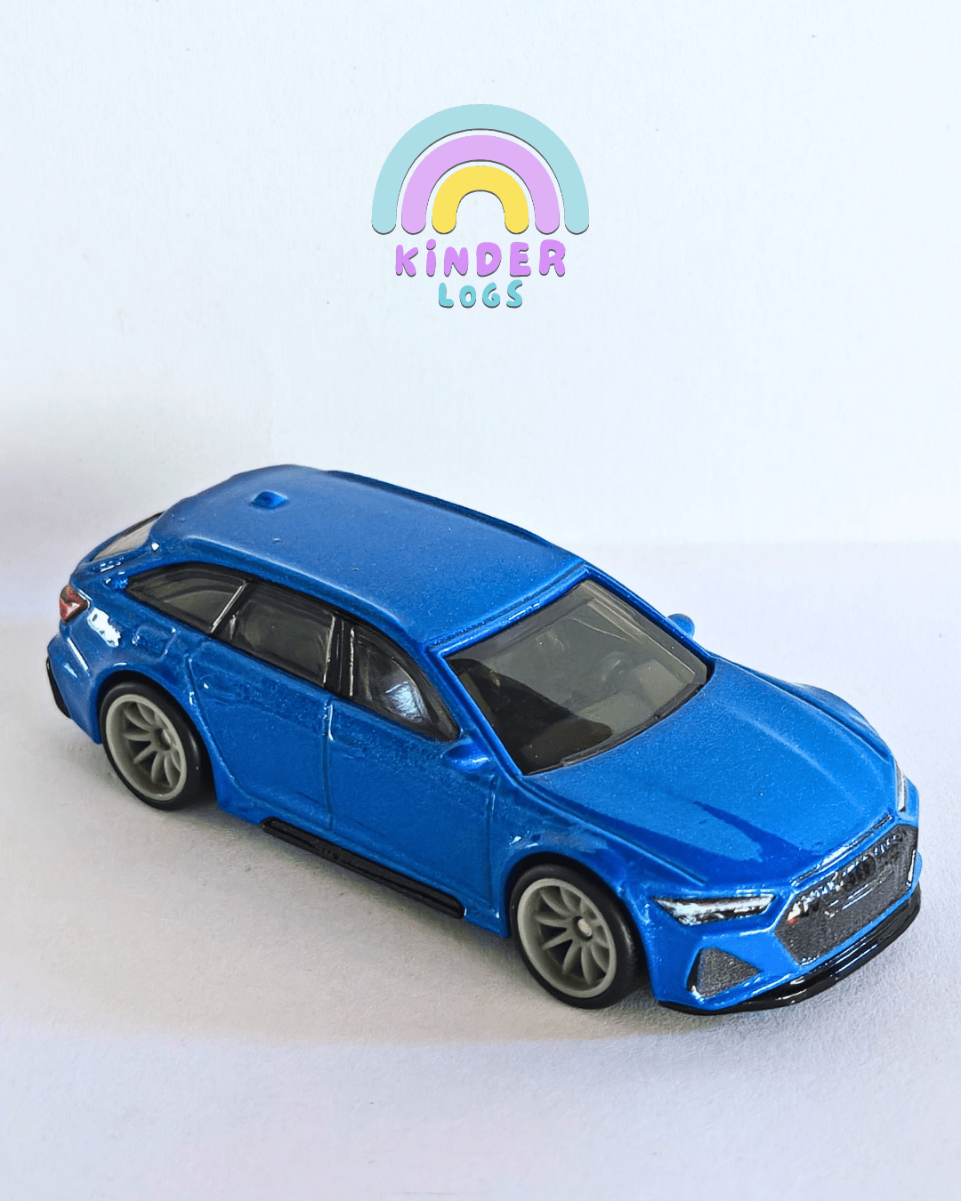 Premium Hot Wheels 2020 Audi RS6 Avant - Deutschland Design (Uncarded - New) - Kinder Logs