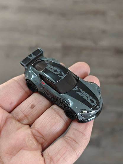 Premium Hot Wheels 2020 Toyota GR Supra - Grey (Uncarded - New) - Kinder Logs