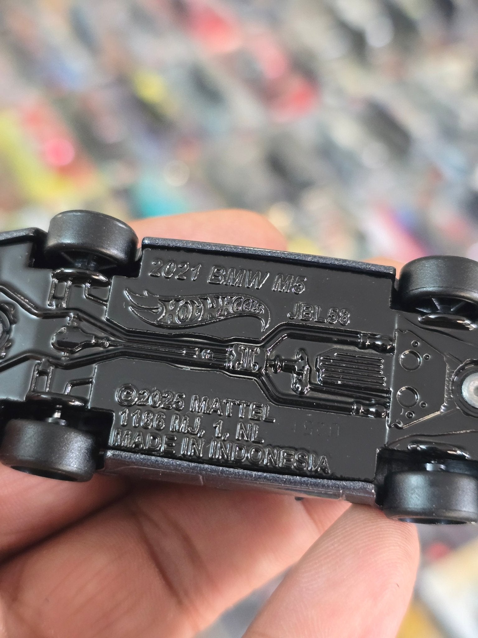 Premium Hot Wheels 2021 BMW M5 - Mission Impossible (Uncarded) - Kinder Logs