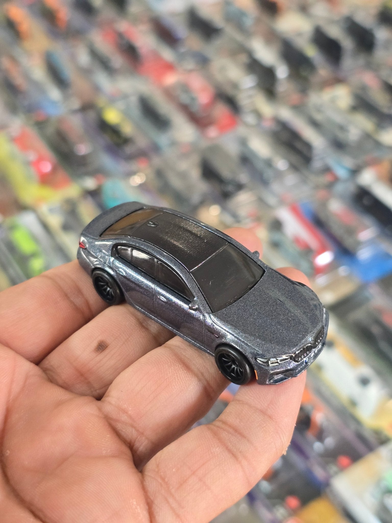 Premium Hot Wheels 2021 BMW M5 - Mission Impossible (Uncarded) - Kinder Logs
