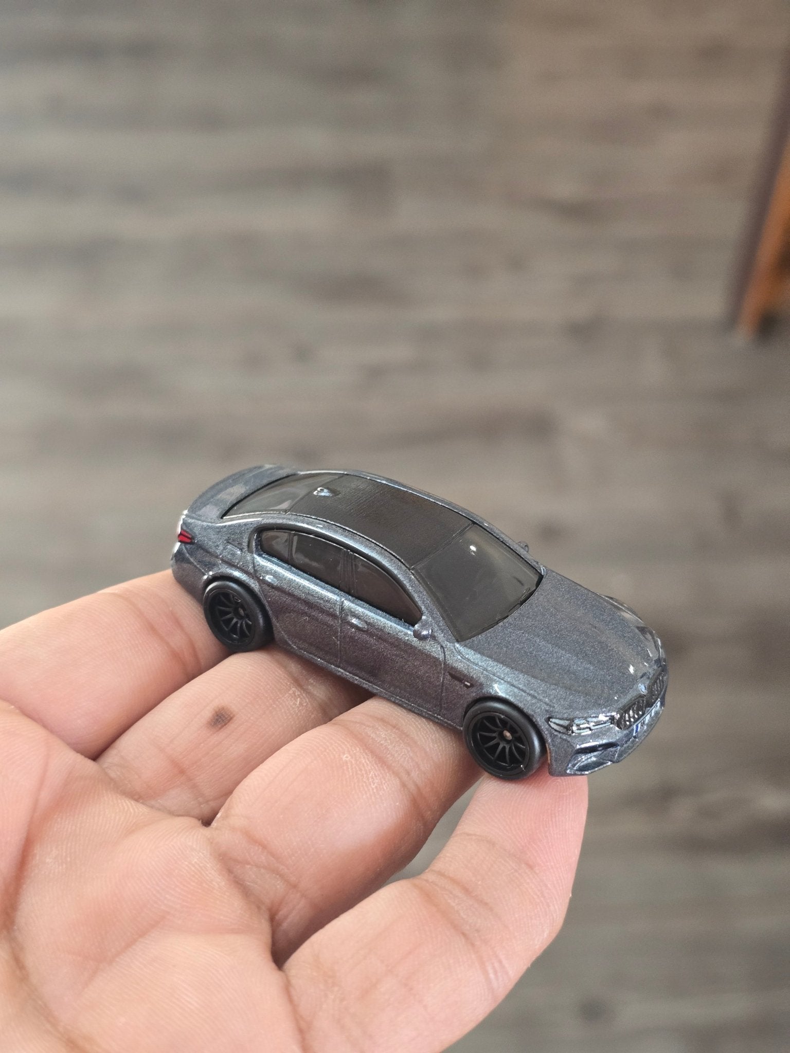 Premium Hot Wheels 2021 BMW M5 - Mission Impossible (Uncarded) - Kinder Logs