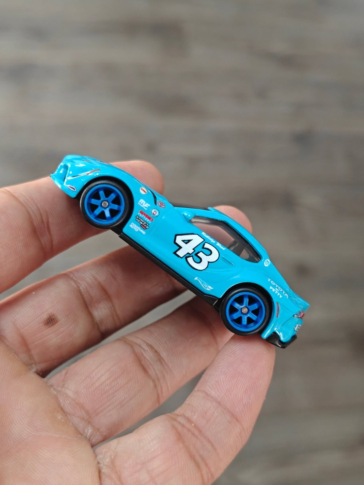 Premium Hot Wheels 2021 Toyota GR Supra 43 (Uncarded) - Kinder Logs