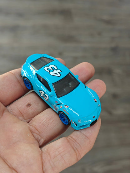 Premium Hot Wheels 2021 Toyota GR Supra 43 (Uncarded) - Kinder Logs