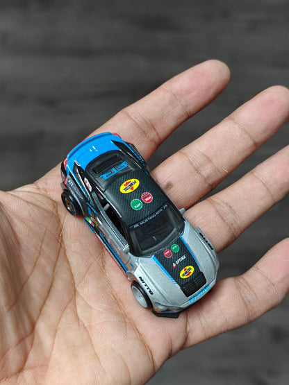 Premium Hot Wheels 2024 Ford Mustang RTR - Silver-Black (Uncarded - New) - Kinder Logs