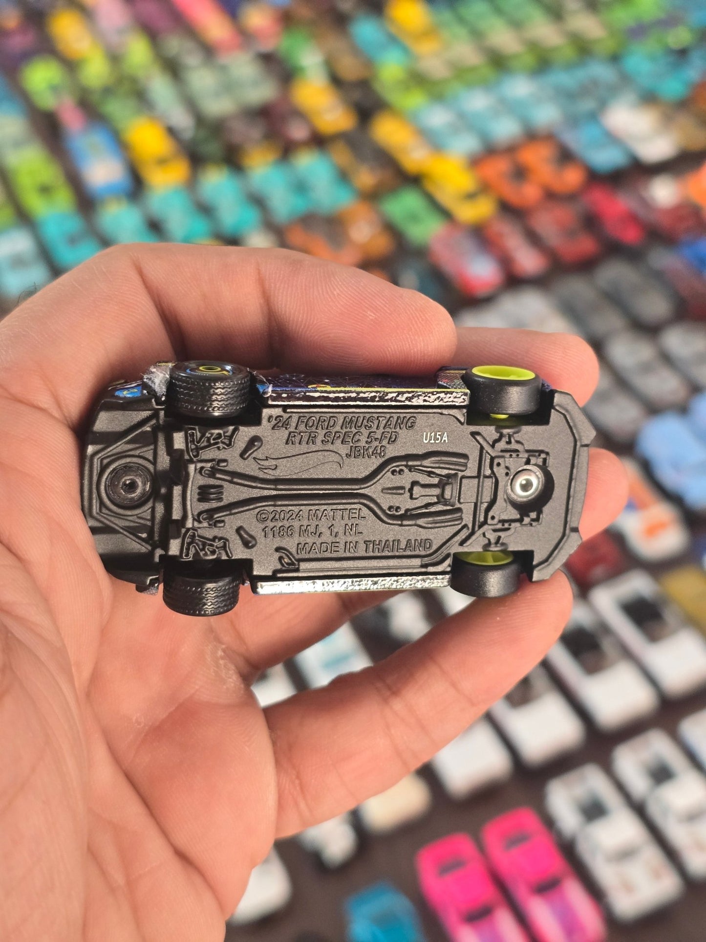 Premium Hot Wheels 2024 Ford Mustang RTR (Uncarded - New) - Kinder Logs