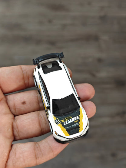 Premium Hot Wheels 2024 Honda Civic Type R (Uncarded - New) - Kinder Logs