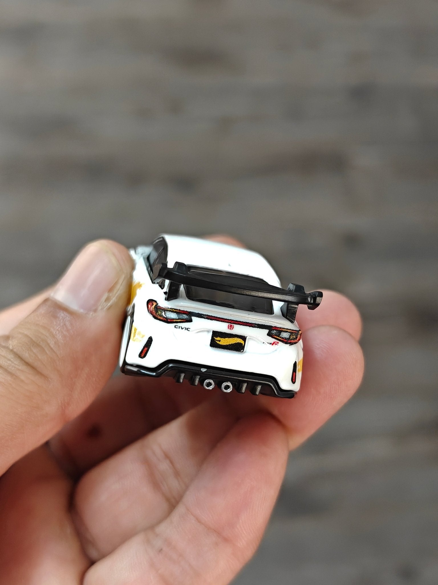 Premium Hot Wheels 2024 Honda Civic Type R (Uncarded - New) - Kinder Logs