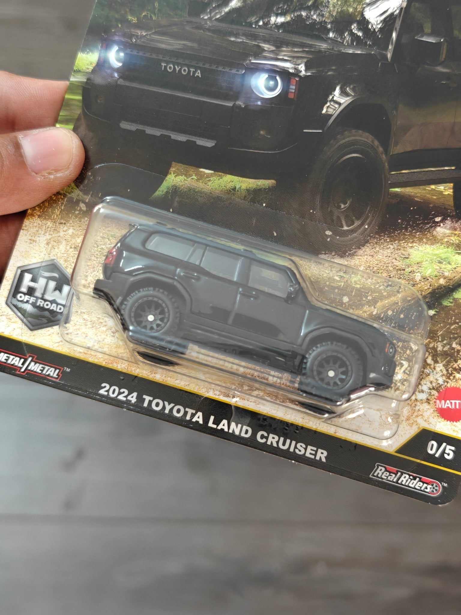 Premium Hot Wheels 2024 Toyota Land Cruiser - CHASE 0/5 (Imported) - Kinder Logs