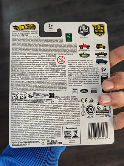 Premium Hot Wheels 2024 Toyota Land Cruiser - CHASE 0/5 (Imported) - Kinder Logs