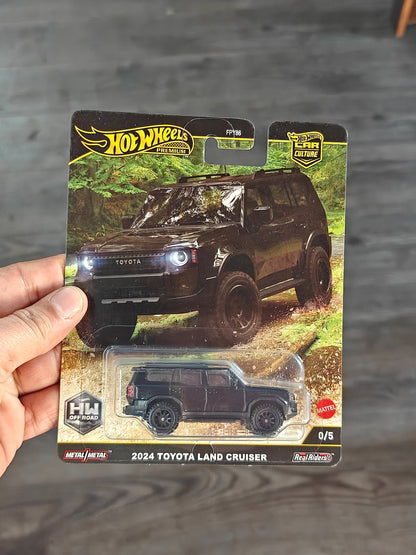 Premium Hot Wheels 2024 Toyota Land Cruiser - CHASE 0/5 (Imported) - Kinder Logs