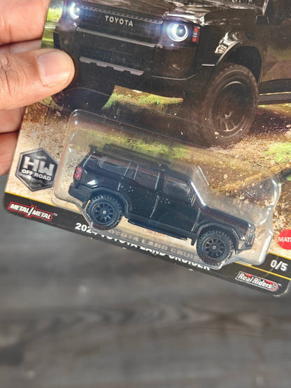 Premium Hot Wheels 2024 Toyota Land Cruiser - CHASE 0/5 (Imported) - Kinder Logs