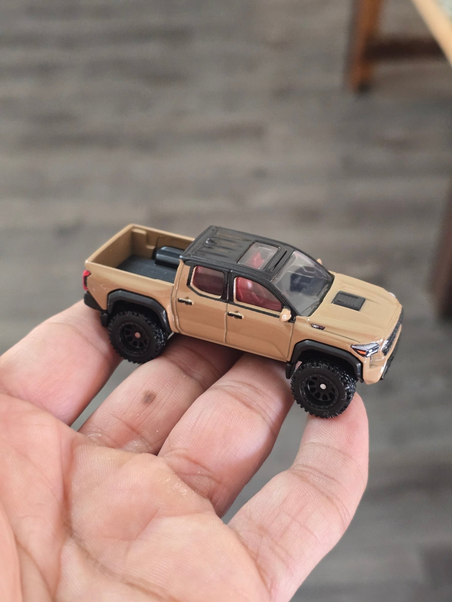Premium Hot Wheels 2024 Toyota Tacoma TRD Pro (Uncarded - New) - Kinder Logs