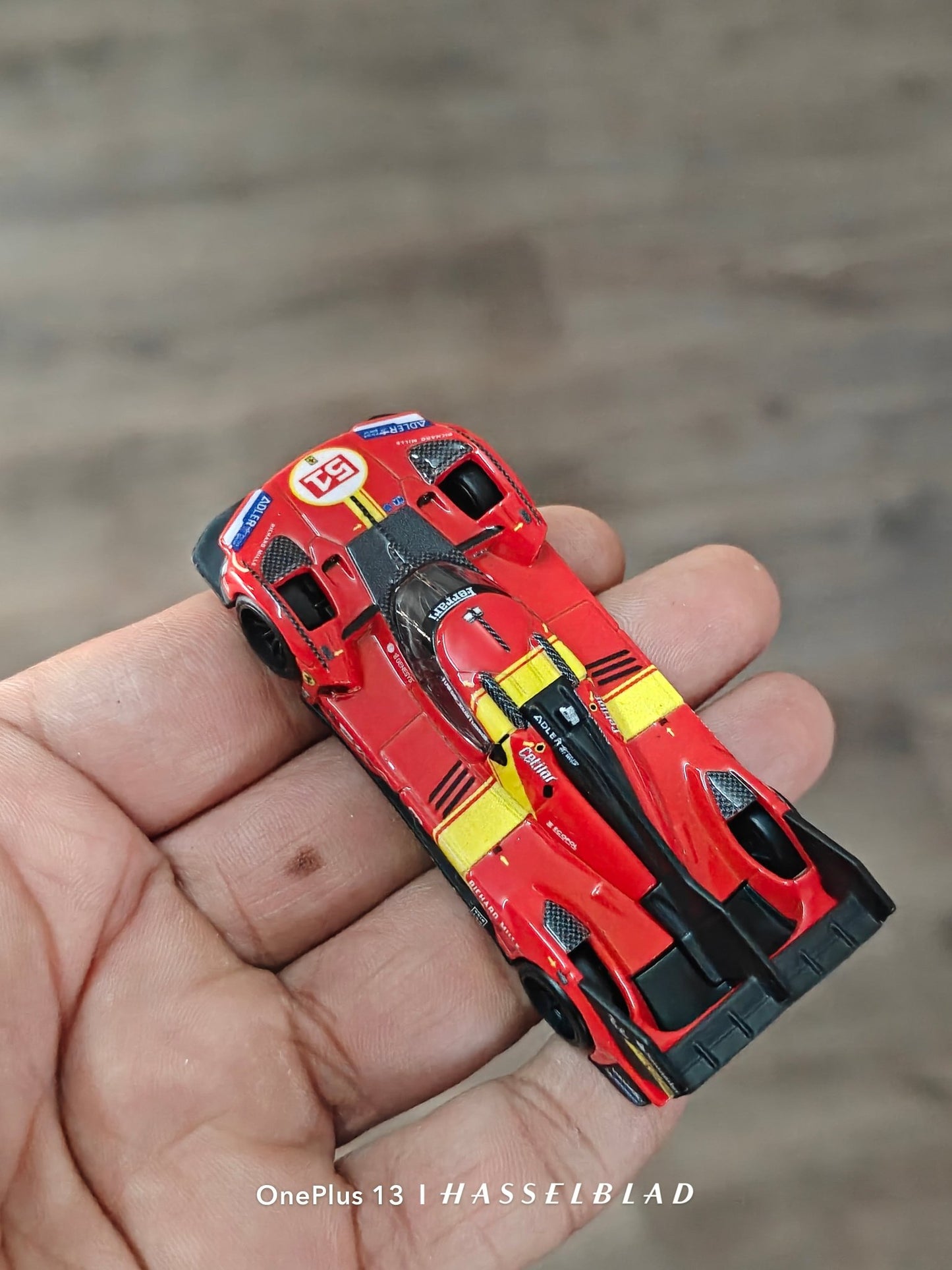 Premium Hot Wheels 499p - Red (Uncarded - New) - Kinder Logs