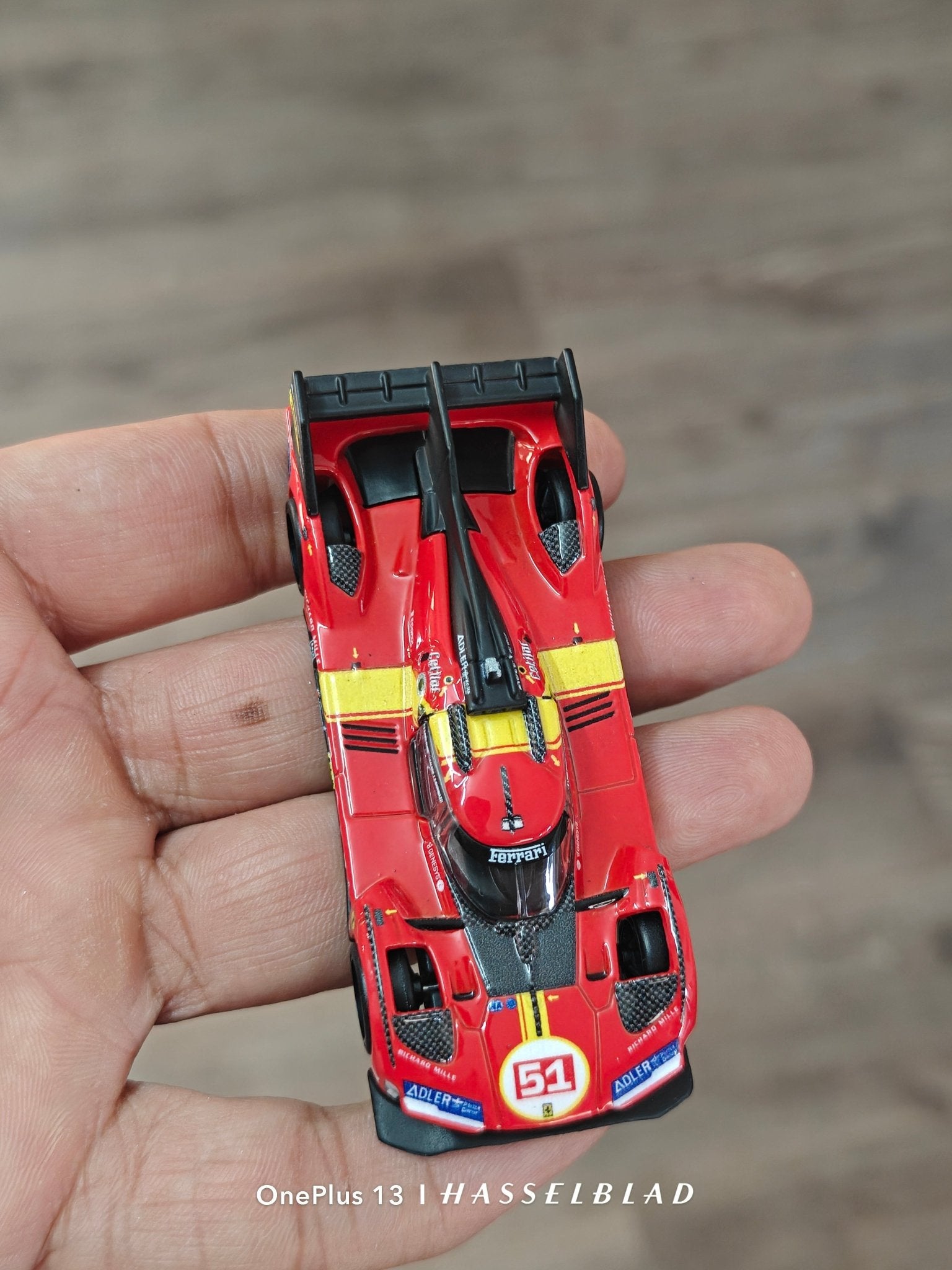 Premium Hot Wheels 499p - Red (Uncarded - New) - Kinder Logs