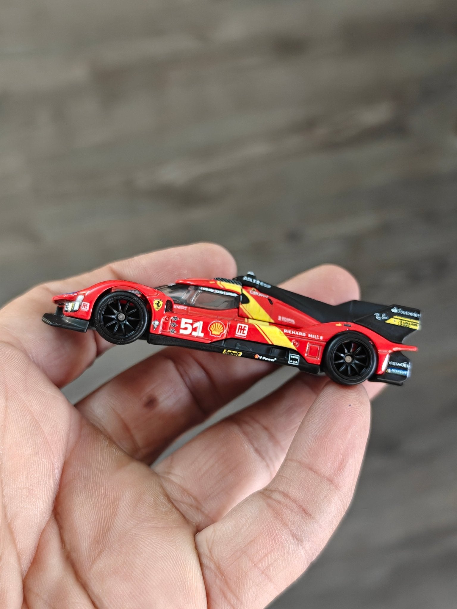 Premium Hot Wheels 499p - Red (Uncarded - New) - Kinder Logs