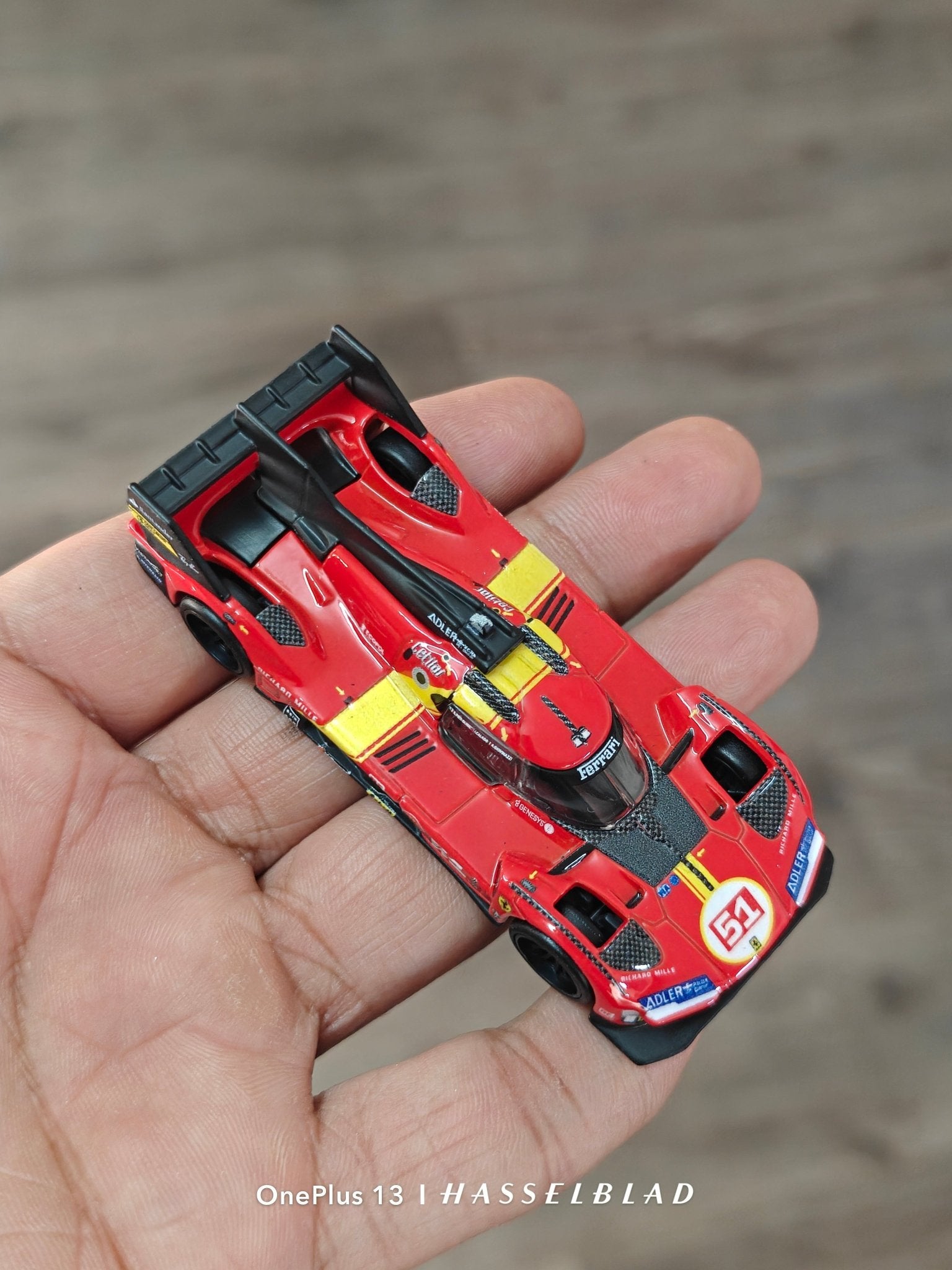 Premium Hot Wheels 499p - Red (Uncarded - New) - Kinder Logs