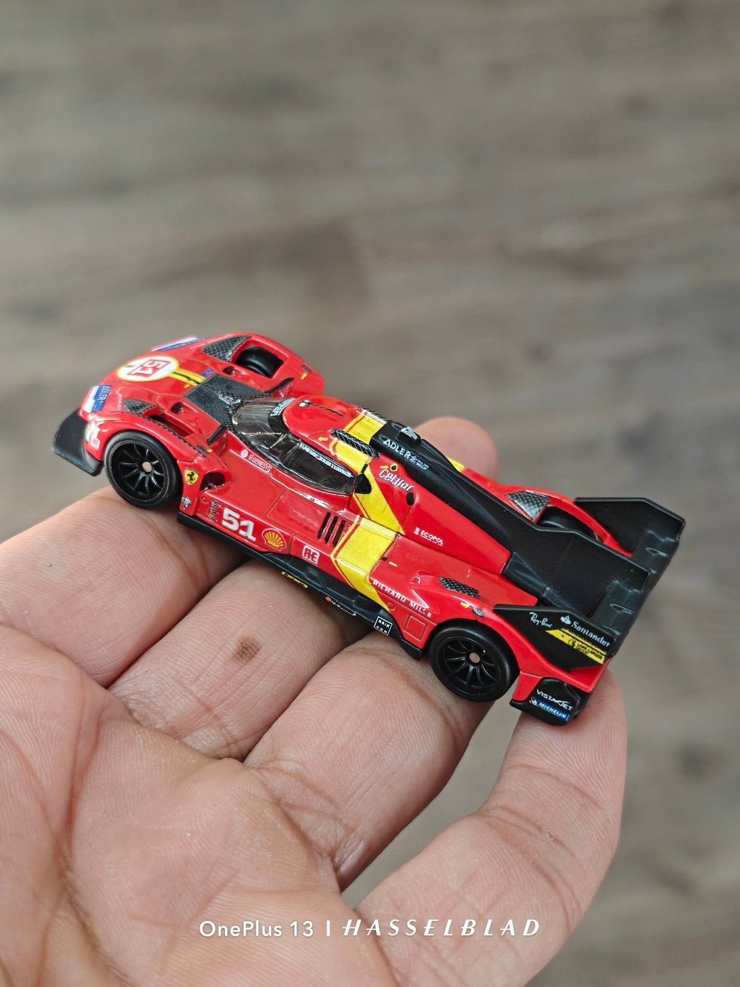 Premium Hot Wheels 499p - Red (Uncarded - New) - Kinder Logs
