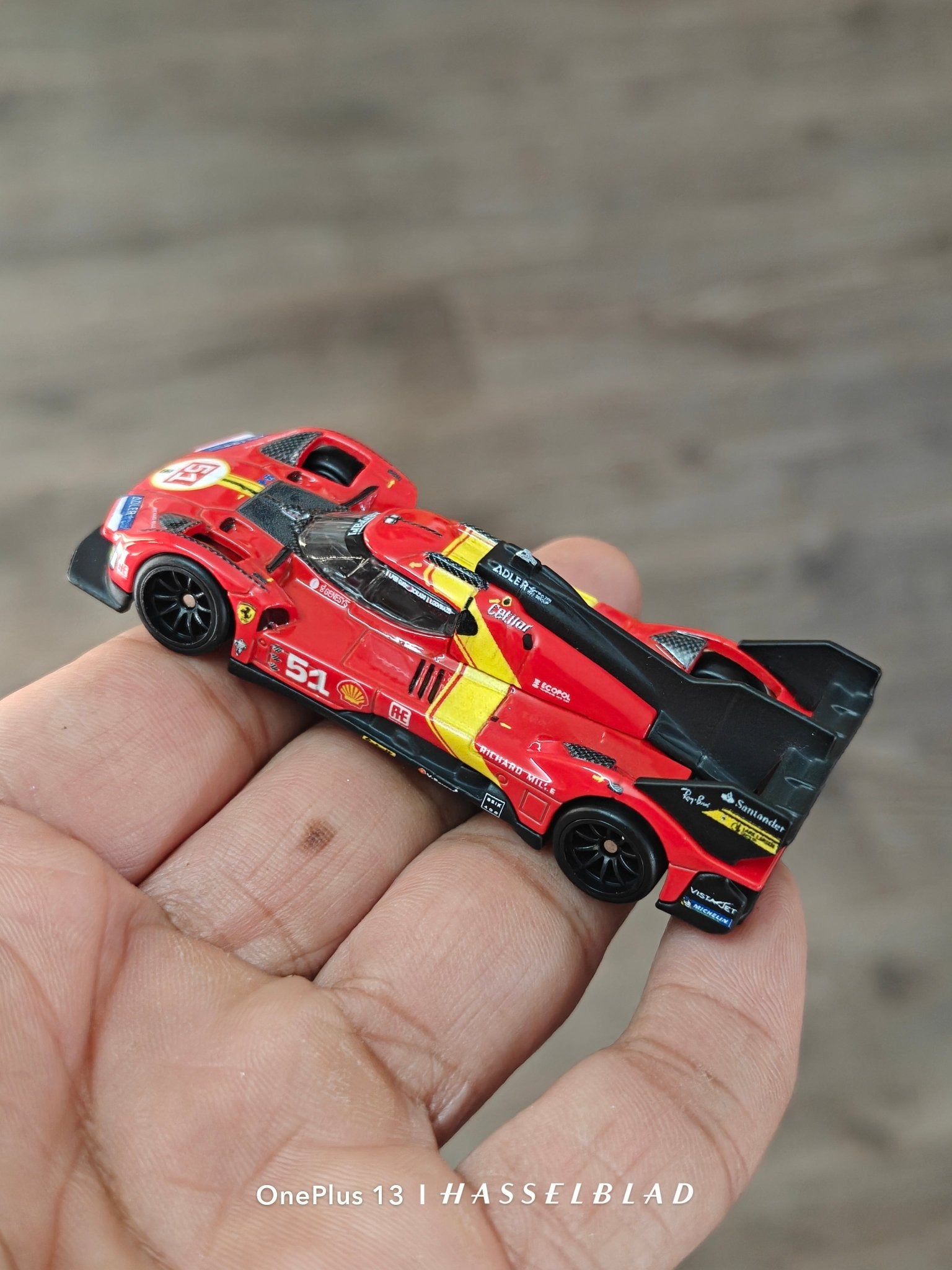 Premium Hot Wheels 499p - Red (Uncarded - New) - Kinder Logs