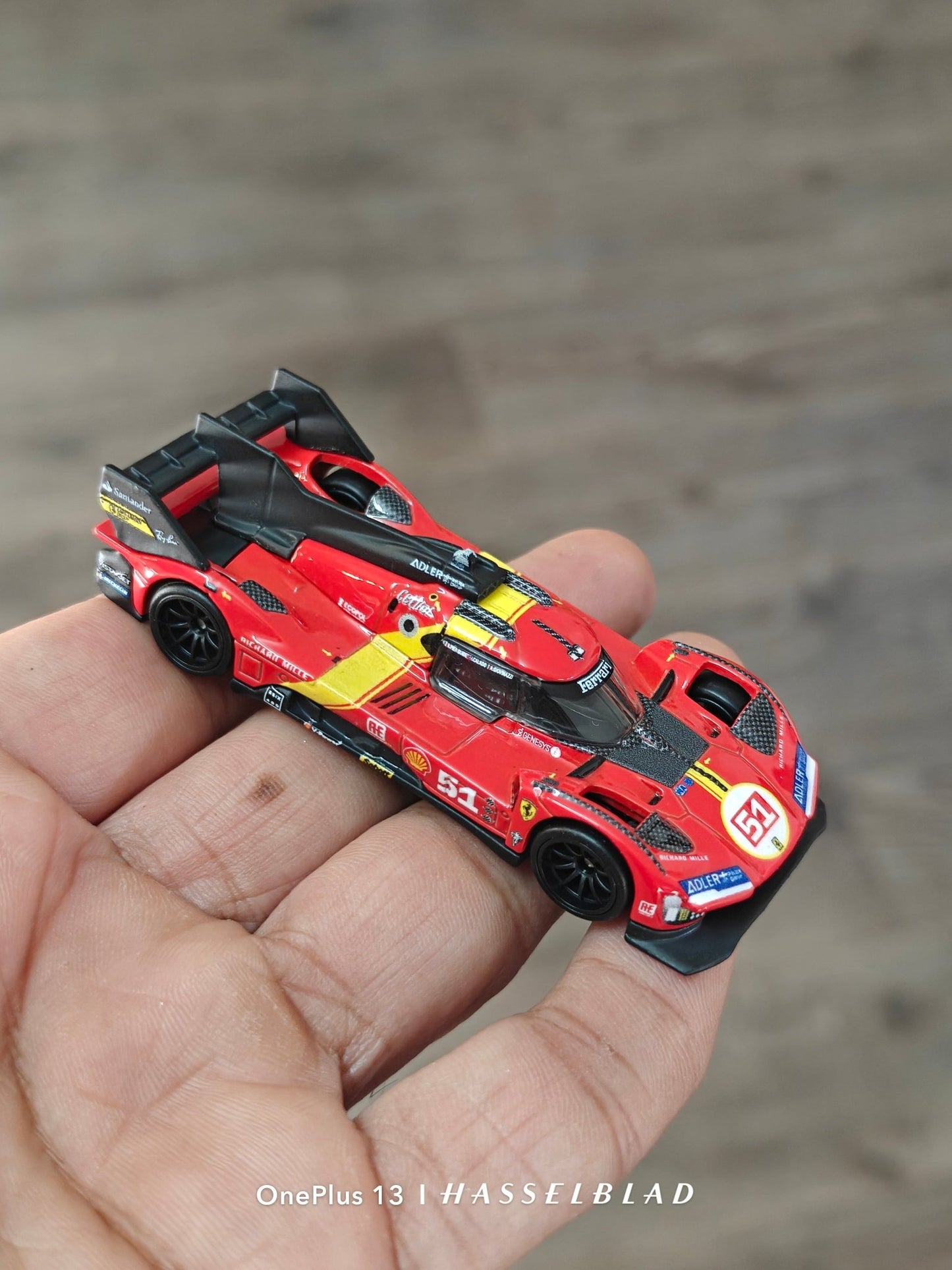 Premium Hot Wheels 499p - Red (Uncarded - New) - Kinder Logs