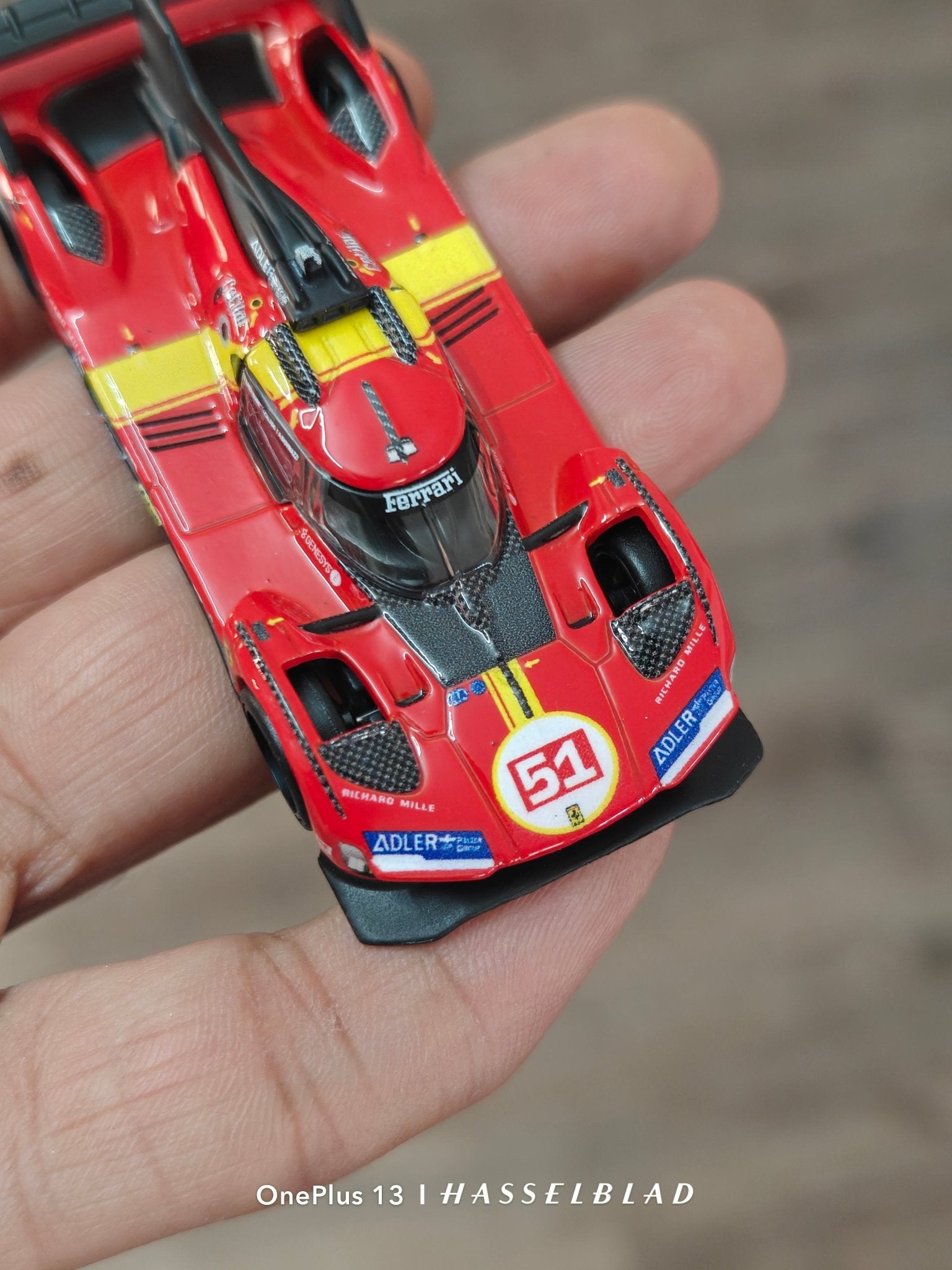 Premium Hot Wheels 499p - Red (Uncarded - New) - Kinder Logs