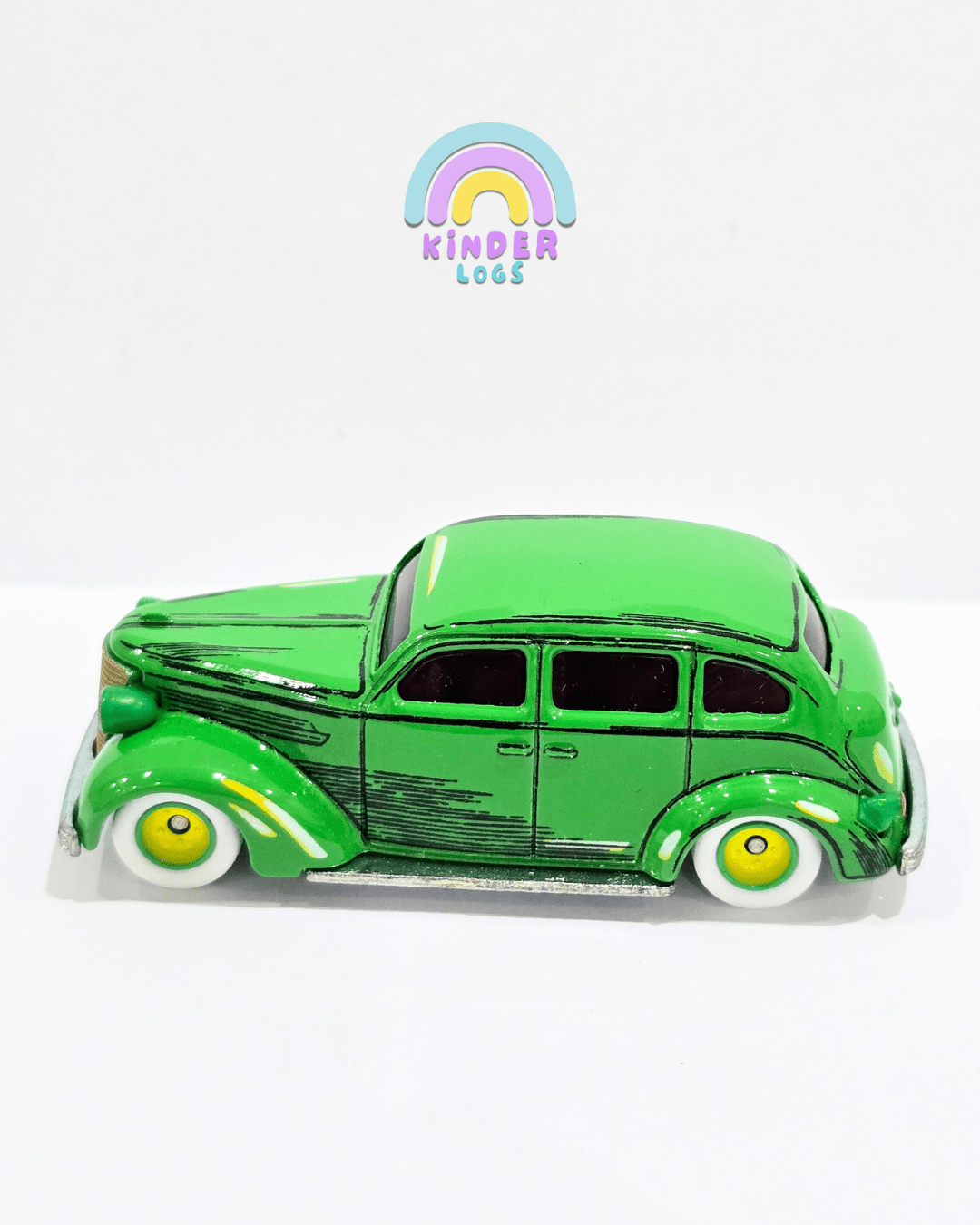 Premium Hot Wheels Action Comics #1 - Action Sedan (Uncarded) - Kinder Logs