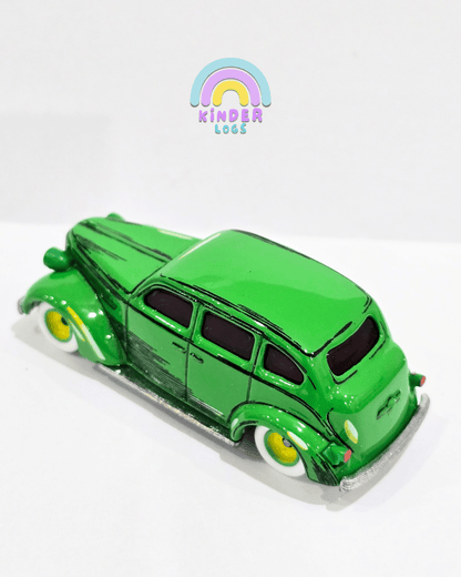 Premium Hot Wheels Action Comics #1 - Action Sedan (Uncarded) - Kinder Logs