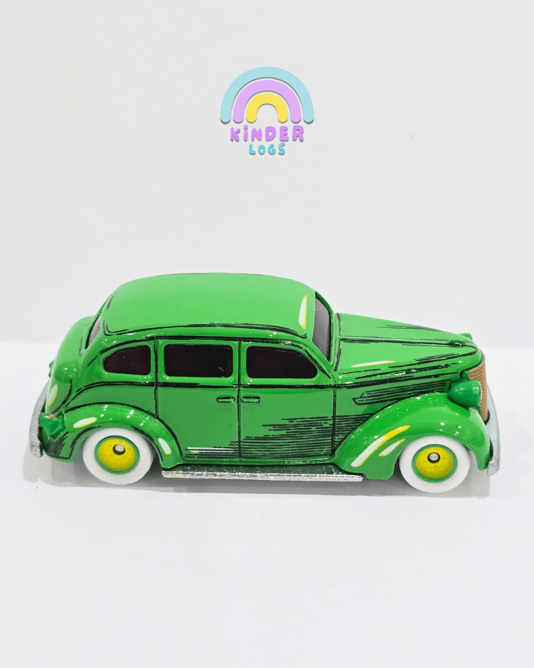 Premium Hot Wheels Action Comics #1 - Action Sedan (Uncarded) - Kinder Logs