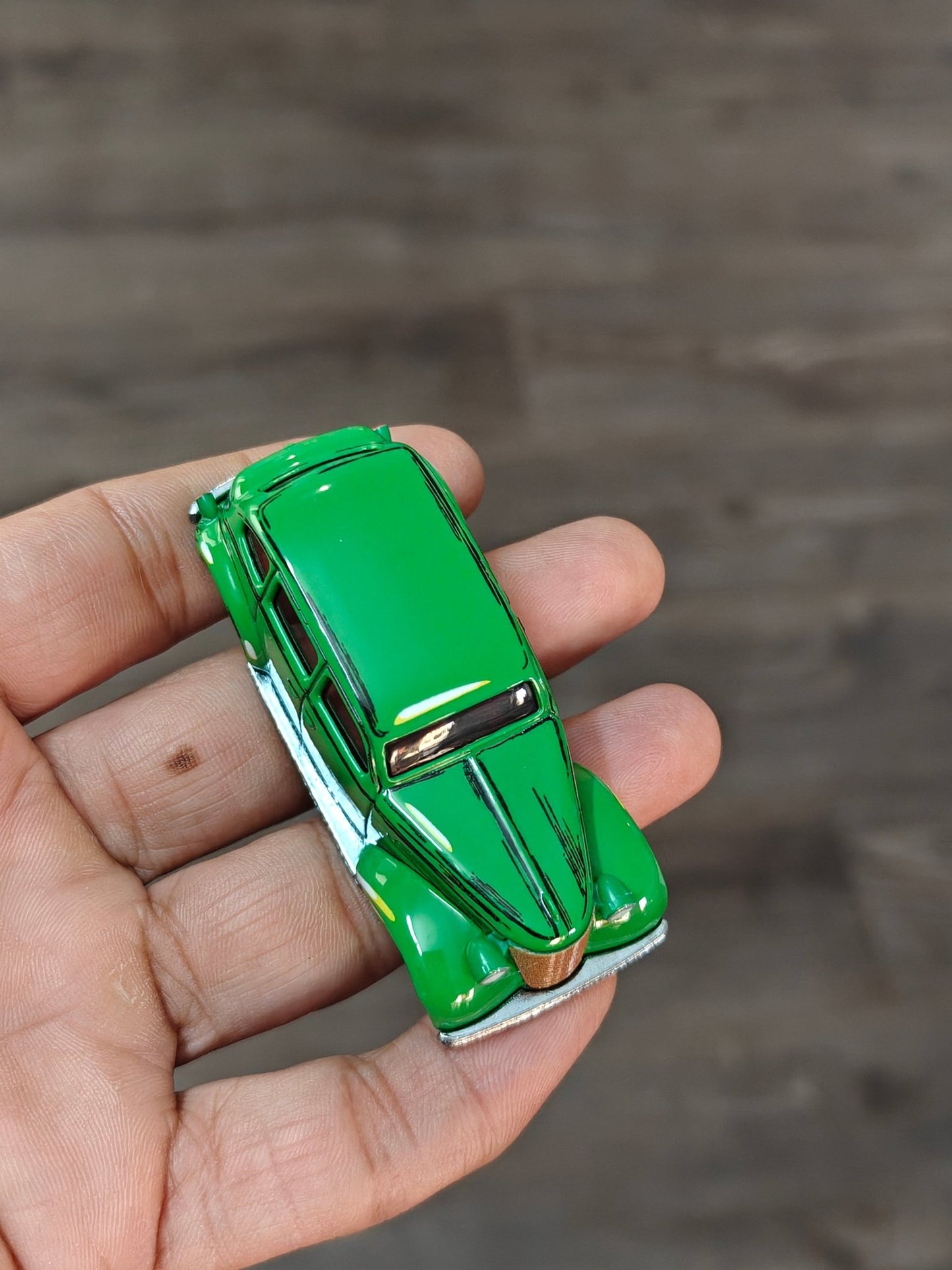 Premium Hot Wheels Action Comics 1 - Action Sedan (Uncarded - New) - Kinder Logs