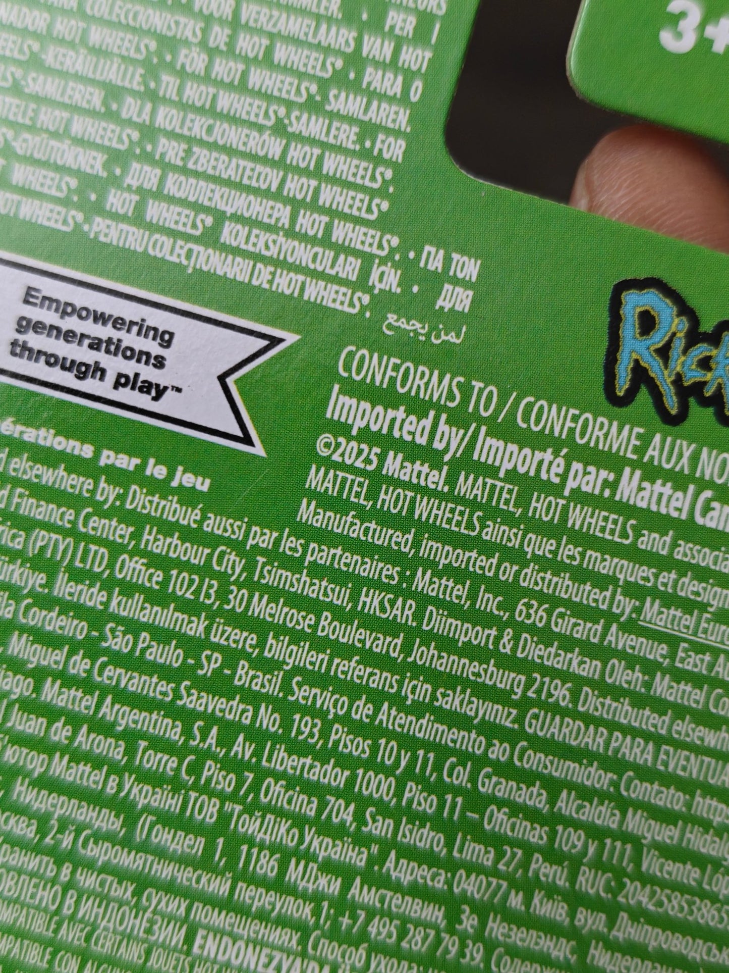 Premium Hot Wheels Adult Swim Rick's Ship - Rick And Morty (Imported) - Kinder Logs