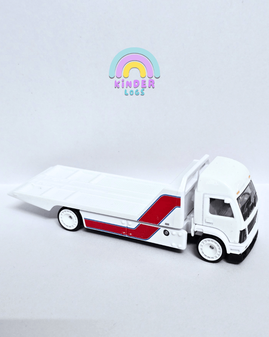 Premium Hot Wheels Aero Lift - White (Uncarded - New) - Kinder Logs