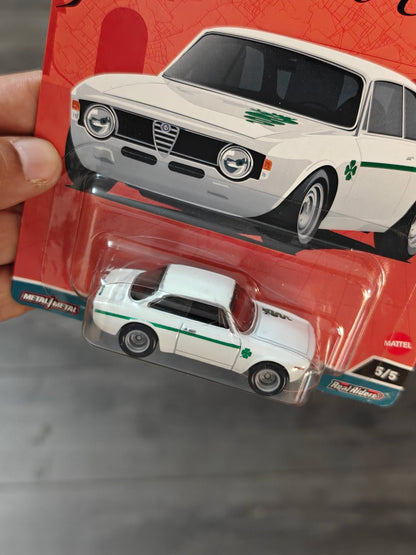Premium Hot Wheels Alfa Romeo Giulia Sprint GTA Spettacolare - Kinder Logs