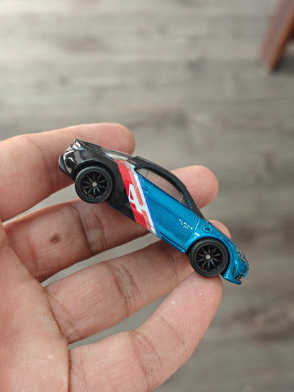 Premium Hot Wheels Alpine A110 - Blue (Uncarded - New) - Kinder Logs