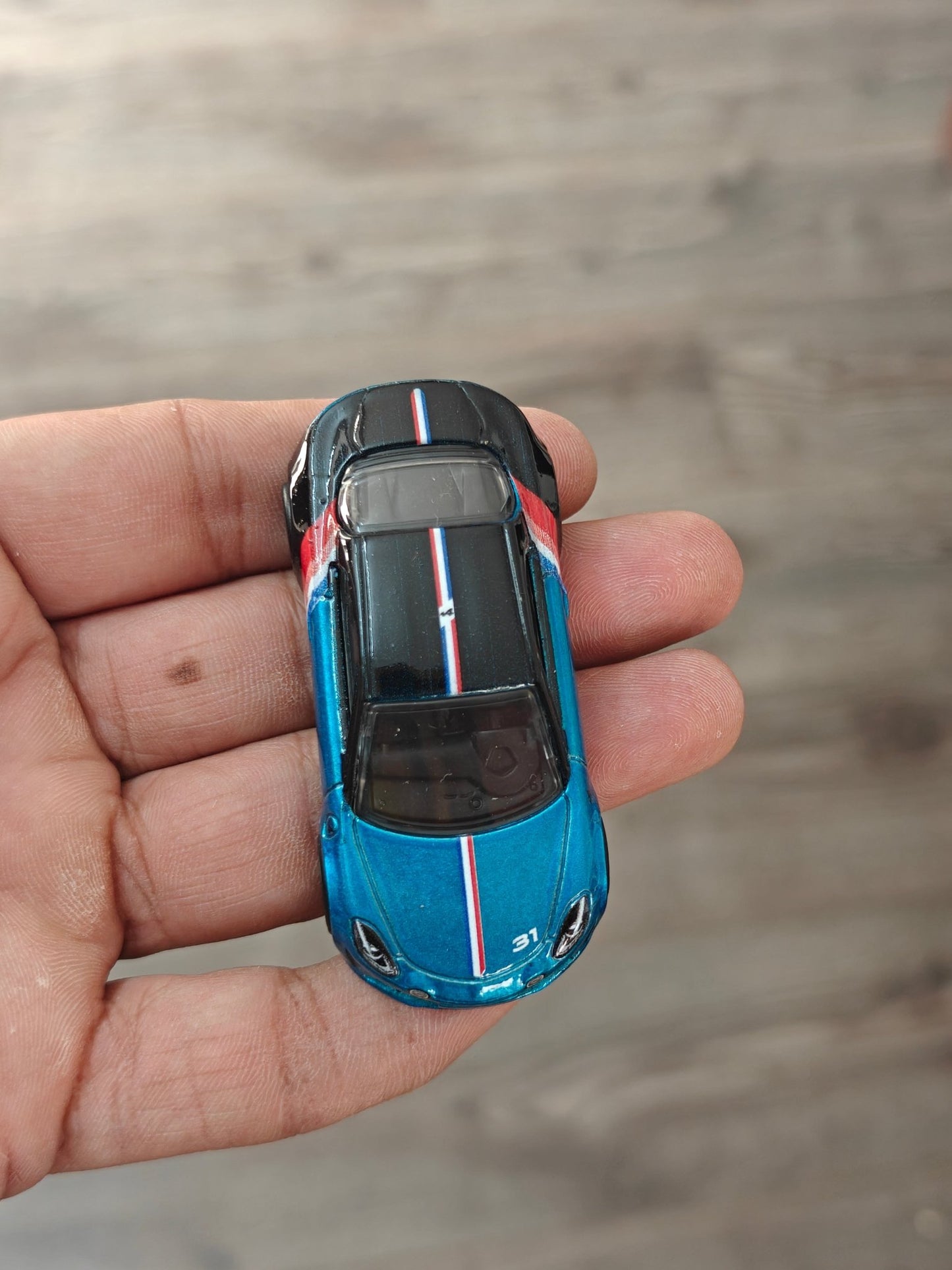 Premium Hot Wheels Alpine A110 - Blue (Uncarded - New) - Kinder Logs