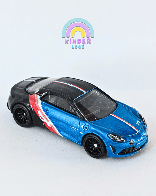 Premium Hot Wheels Alpine A110 - Blue (Uncarded - New) - Kinder Logs
