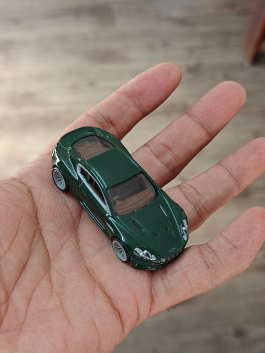 Premium Hot Wheels Aston Martin DBS - Dark Green (Uncarded - New) - Kinder Logs