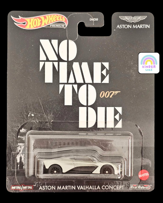 Premium Hot Wheels Aston Martin Valhalla Concept - 007 No Time To Die - Kinder Logs